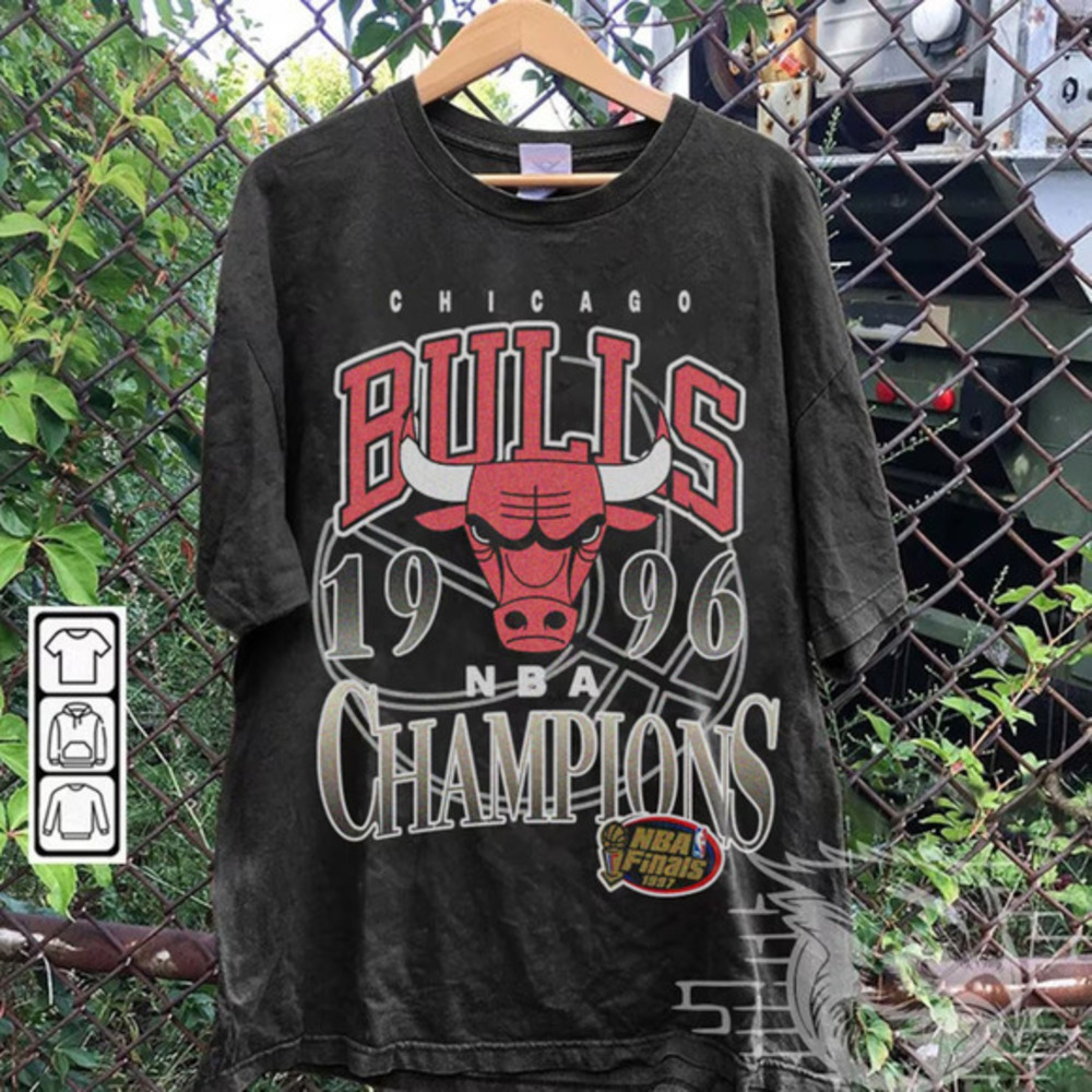 Chicago Bulls Vintage 90S Bootleg Style Tshirt Chicago Bulls Fan Sweatshirt